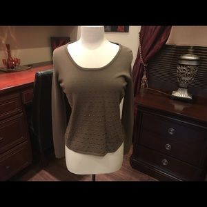 Alberto Makali taupe sweater